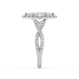 Amèlie Twist lab grown diamond Engagement Ring