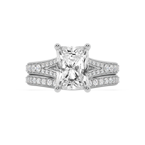 Margot Split lab grown diamond Engagement Ring