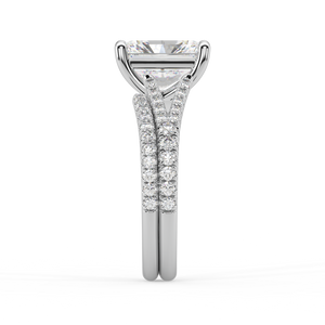 Margot Split lab grown diamond Engagement Ring