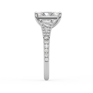Margot Split lab grown diamond Engagement Ring