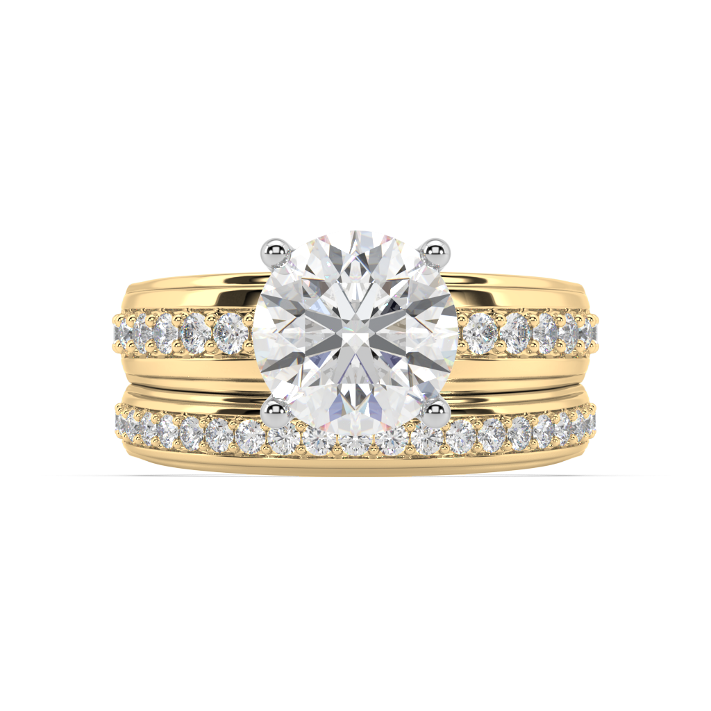 Tiffany Bold lab grown diamond Engagement Ring