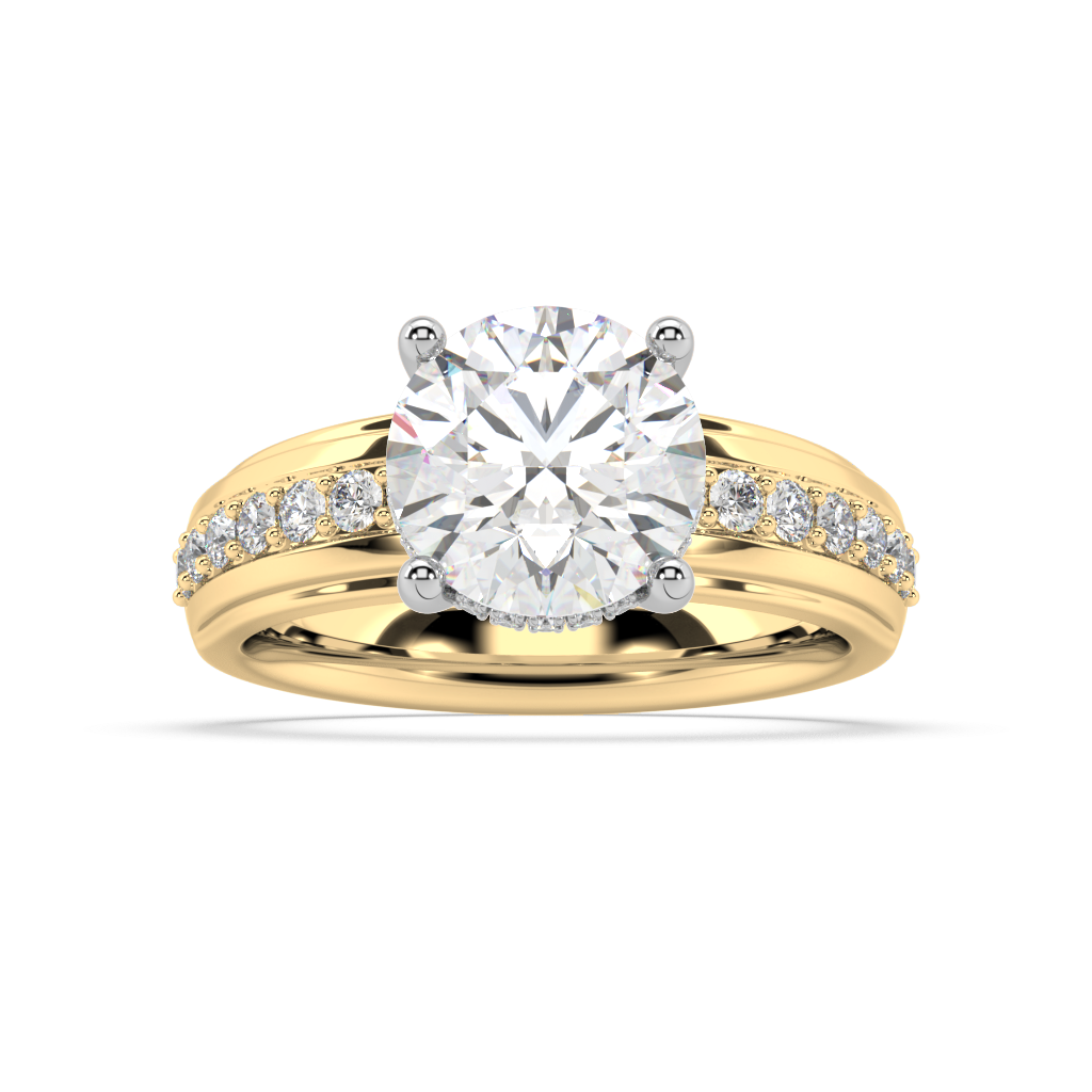 Tiffany Bold lab grown diamond Engagement Ring