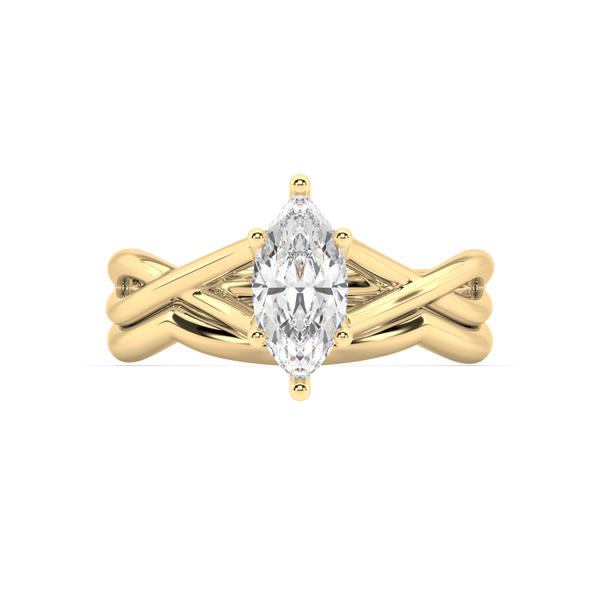 Amèlie Twist lab grown diamond Engagement Ring
