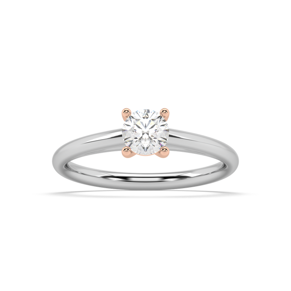 Isabella Cathedral lab grown diamond Engagement Ring
