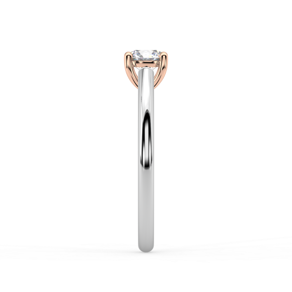 Isabella Cathedral lab grown diamond Engagement Ring